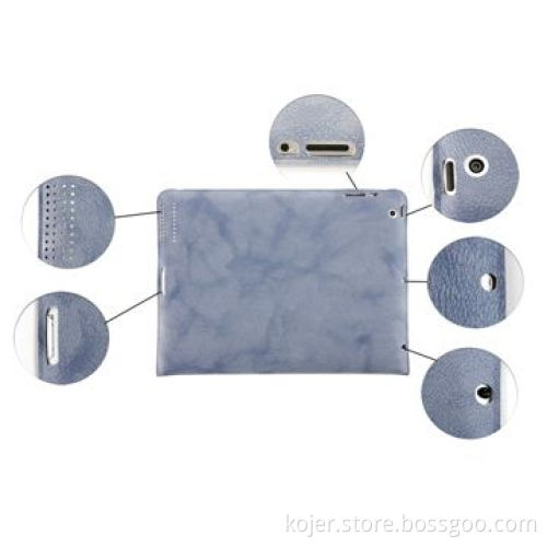 Creative Folding Case for New iPad, Full Access to All Functional Ports